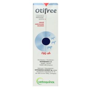 Otifree Solution Auriculaire Chien/Chat 160ml