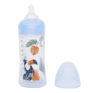 Biberon Initiation+ anti-colique - 330ml - 6M+ - Bleu