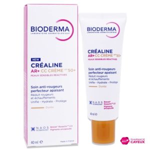 Créaline AR+ CC Crème SPF50+ Dorée 40 ml