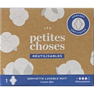 Serviette Lavable Nuit Coton