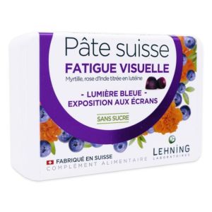 Pâte suisse Fatigue visuelle