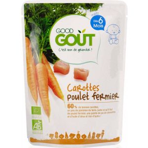 Carottes Poulet Fermier - 190g