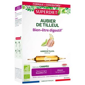 Aubier de Tilleul Bien-Être Digestif Bio 20 Ampoules