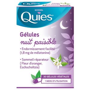 Gélules Nuit Paisible 30 Gélules