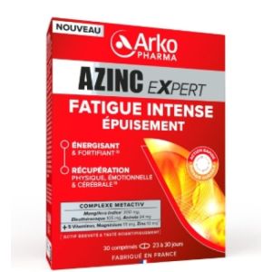 Azinc Expert Fatigue Intense 30 comprimés