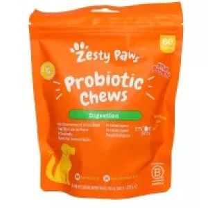 Zesty Paws Probiotic Chews Pumpkin 60