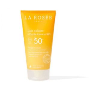 Lait solaire SPF 50+ à l'huile d'abricot - 150ml