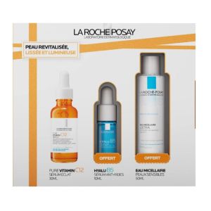 Coffret Noël 2025 Vitamin C Serum : Hyalu B5 Suractivé et Eau Micellaire Offerts