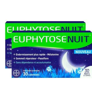 Euphytose nuit 2x30 comprimés