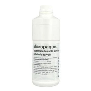 MICROPAQUE Suspension buvable ou rectale, flacon 500 ml