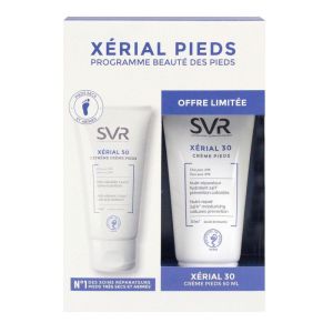 Xérial 50 extrême crème pieds 50ml + Xérial 30 50ml