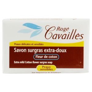 Savon surgras extra-doux fleur de coton 150g