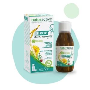 Sirop aux essences Toux sèche et Toux grasse - 120ml