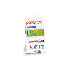 Bracelet anti-moustiques Tropical jaune
