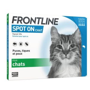 Spot on chat pipettes - 4 pipettes