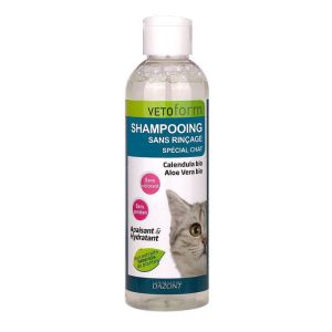 Shampooing sans rinçage chat 200ml