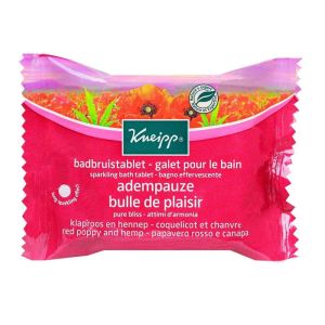 Galet pour le bain coquelicot & chanvre 80g