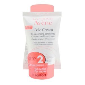 Cold Cream crème mains concentrée 2x50ml