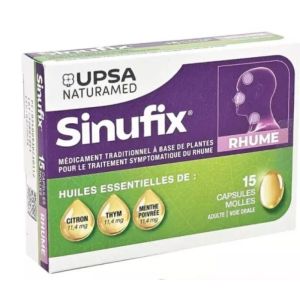 Sinufix 15 capsules molles