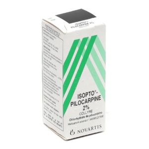 Isopto-pilocarpine 2 % collyre
