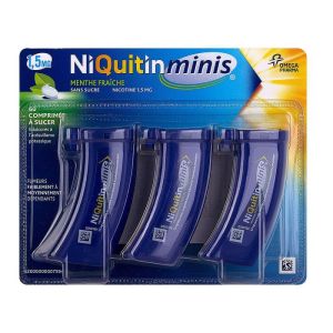 Minis 1,5mg menthe fraîche 60 comprimés