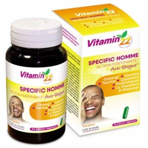 VITAMIN'22 - Specific Homme - Action Fortifiante Et Anti-Fatigue