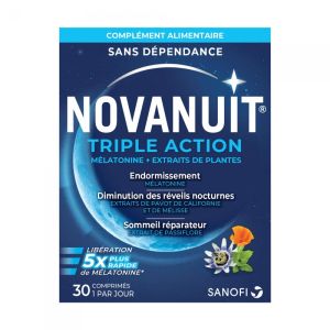 Novanuit - Triple Action - 30 comprimés