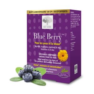Blue berry - 120 + 20 comprimés OFFERTs