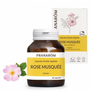 Huile végétal Rose Musquée - 60 capsules