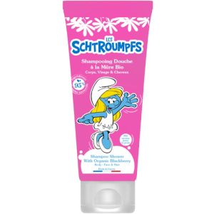 Les Schtroumpfs - Shampooing Douche à la Mûre BIO - 200ml