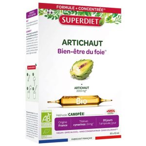Artichaut Bio 20 Ampoules
