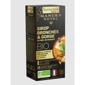 Sirop Bronches & Gorge au Miel de Manuka Bio 125ml