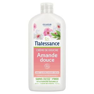 Natessance crème de douche amande douce 500mL