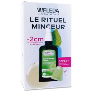 Huile de massage minceur 100 ml + ventouse anti-cellulite offerte