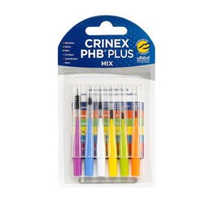 PHB Plus Brossettes interdentaires Mix - x6