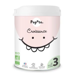 Lait de croissance bio dès 10 mois 800 g