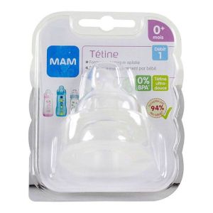 Mam Biberon Easy Start Anti-Colique Nature +2 Mois 260 ml en pharmacie