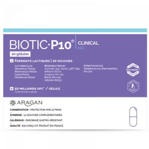 Biotic P10 Clinical I.C.I - 20 gélules