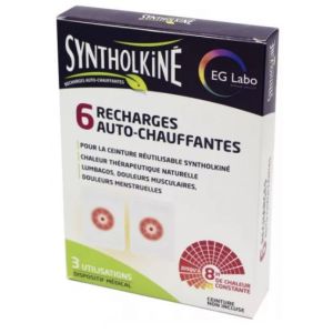 Syntholkiné 6 Recharges Auto-Chauffantes