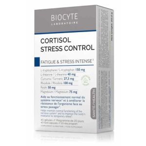 Cortisol Stress Control 40 Gélules