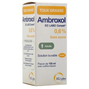Ambroxol 0,6% Sirop Toux Grasse