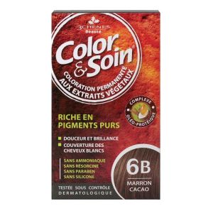 Color & Soin coloration permanente - 6B marron cacao
