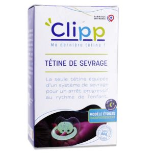 Kit tétine de sevrage Étoile phosphorescente