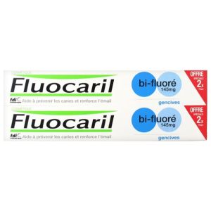 Dentifrice Gencives Bi-Fluoré 145 mg Lot de 2 x 75 ml