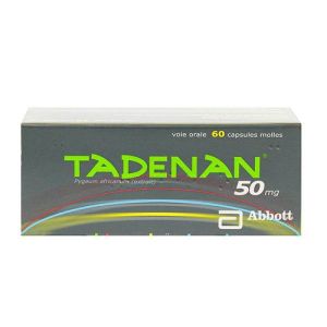 Abbott Tadenan 50 mg prostate 60 capsules