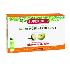 Radis noir artichaut BIO - 20 ampoules