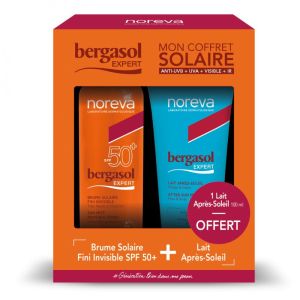 Bergasol expert - Brume solaire rafraîchissante SPF50+ 150 ml + Lait Après-soleil 100 ml