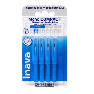 Mono Compact ISO1 0,8mm 4 brossettes interdentaires