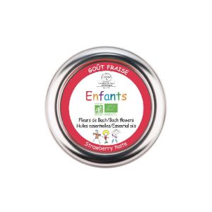 Pastilles aux Fleurs de Bach BIO - Enfants - Goût Fraise