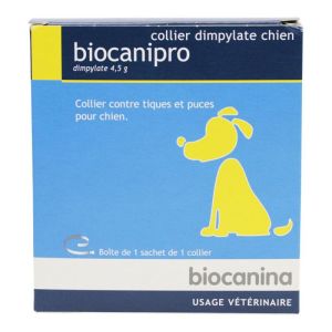 Biocanipro collier chien anti-tiques chien